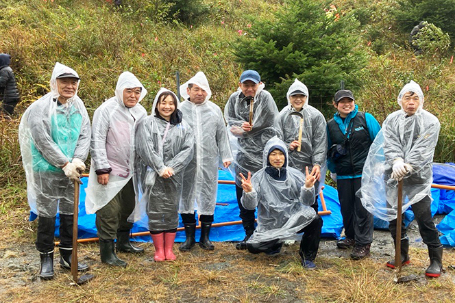 丹沢植樹活動