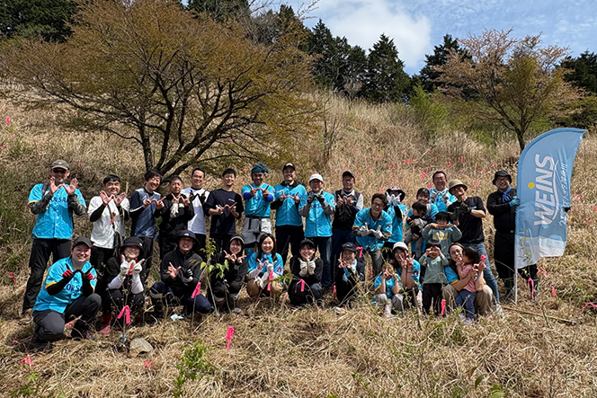 丹沢植樹活動